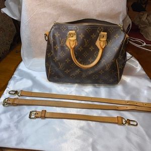 Louis Vuitton Speedy 25 bandouliere monogram